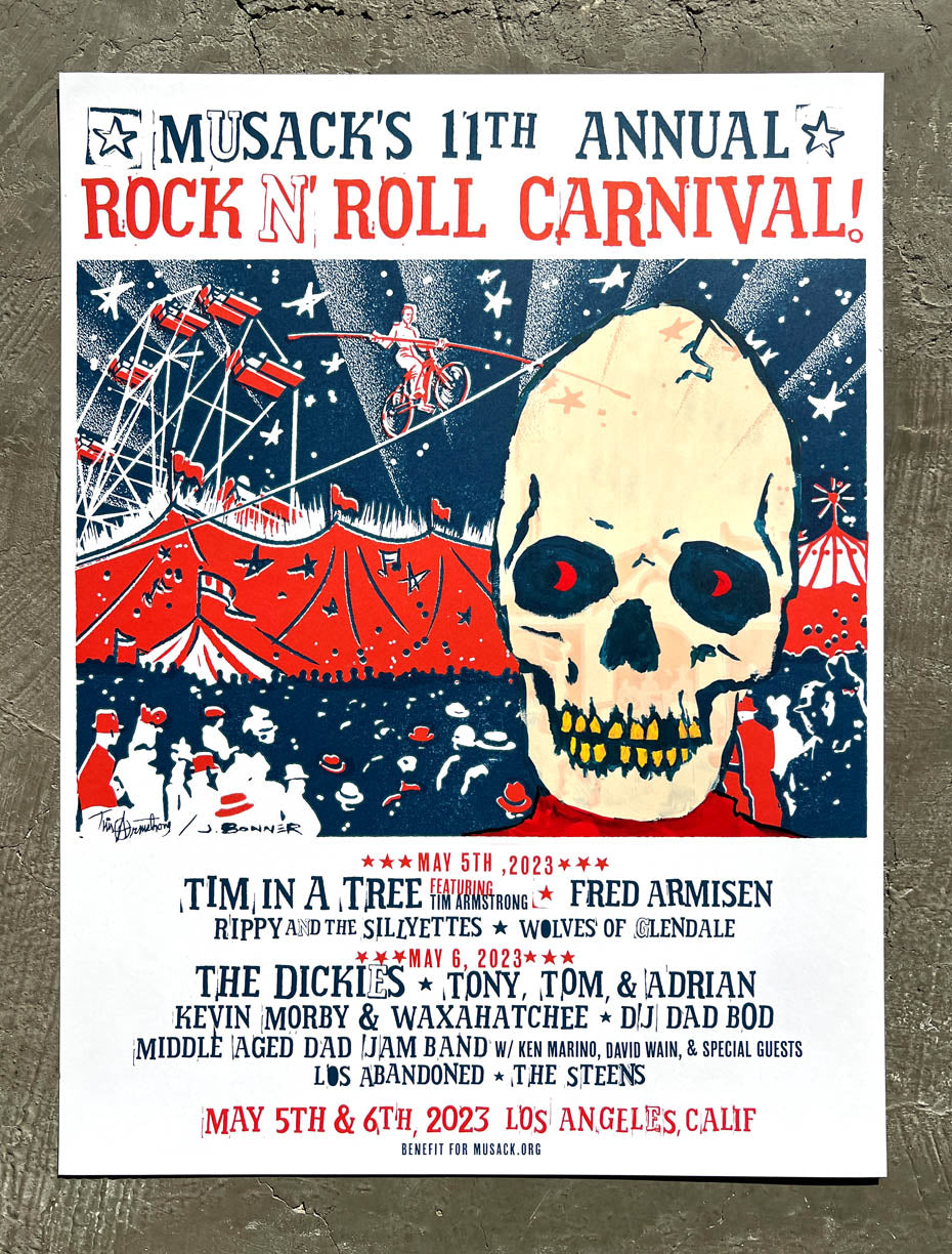 Rock n' Roll Carnival Poster