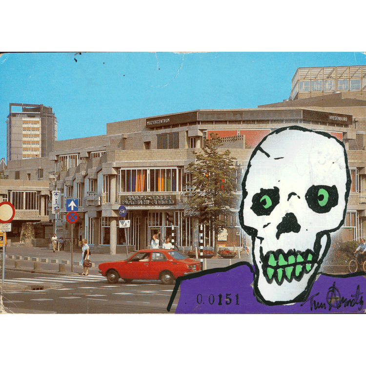 Skeletim Postcard Series by Tim Armstrong 