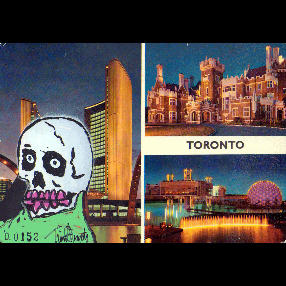 Skeletim Postcard Series by Tim Armstrong 