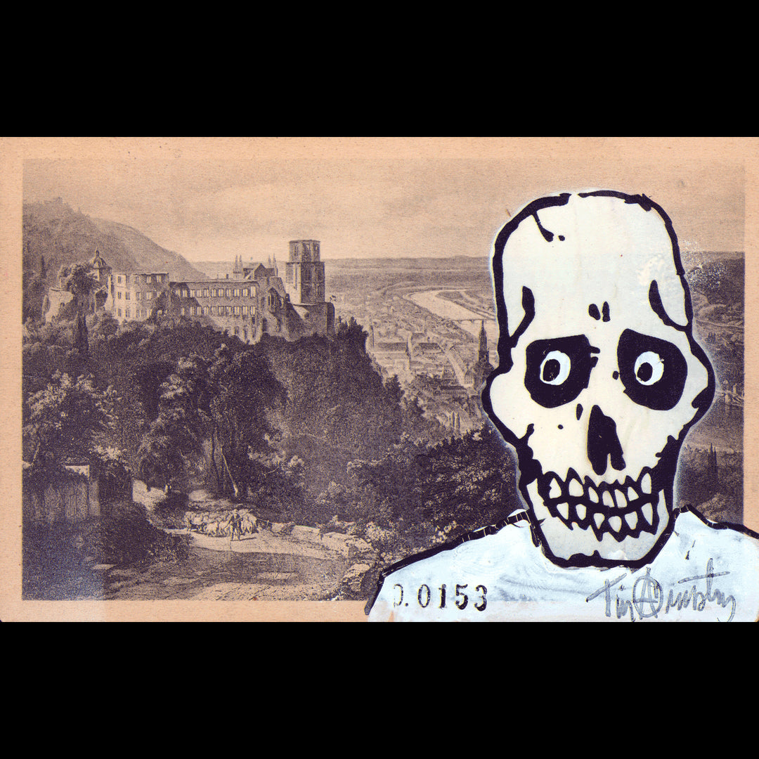 Skeletim Postcard Series by Tim Armstrong 