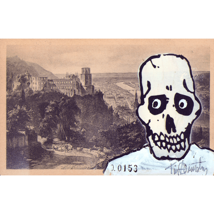 Skeletim Postcard Series by Tim Armstrong 