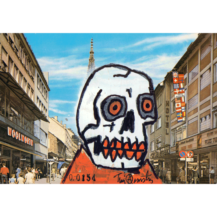 Skeletim Postcard Series by Tim Armstrong 