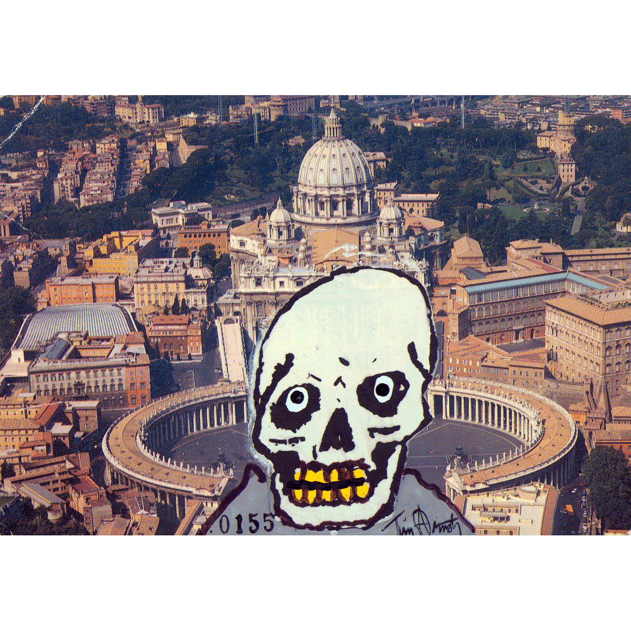 Skeletim Postcard Series by Tim Armstrong 