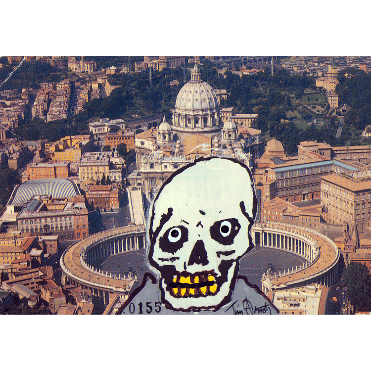 Skeletim Postcard Series by Tim Armstrong 