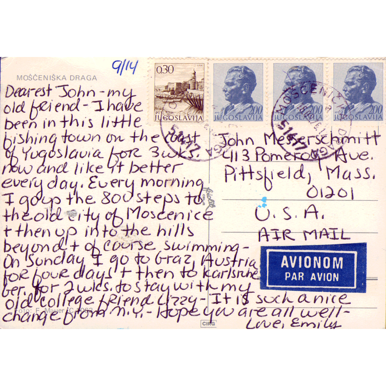 Skeletim Postcard Series by Tim Armstrong 