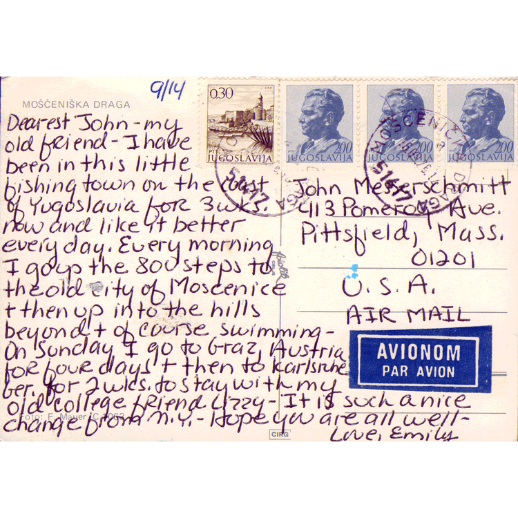 Skeletim Postcard Series by Tim Armstrong 