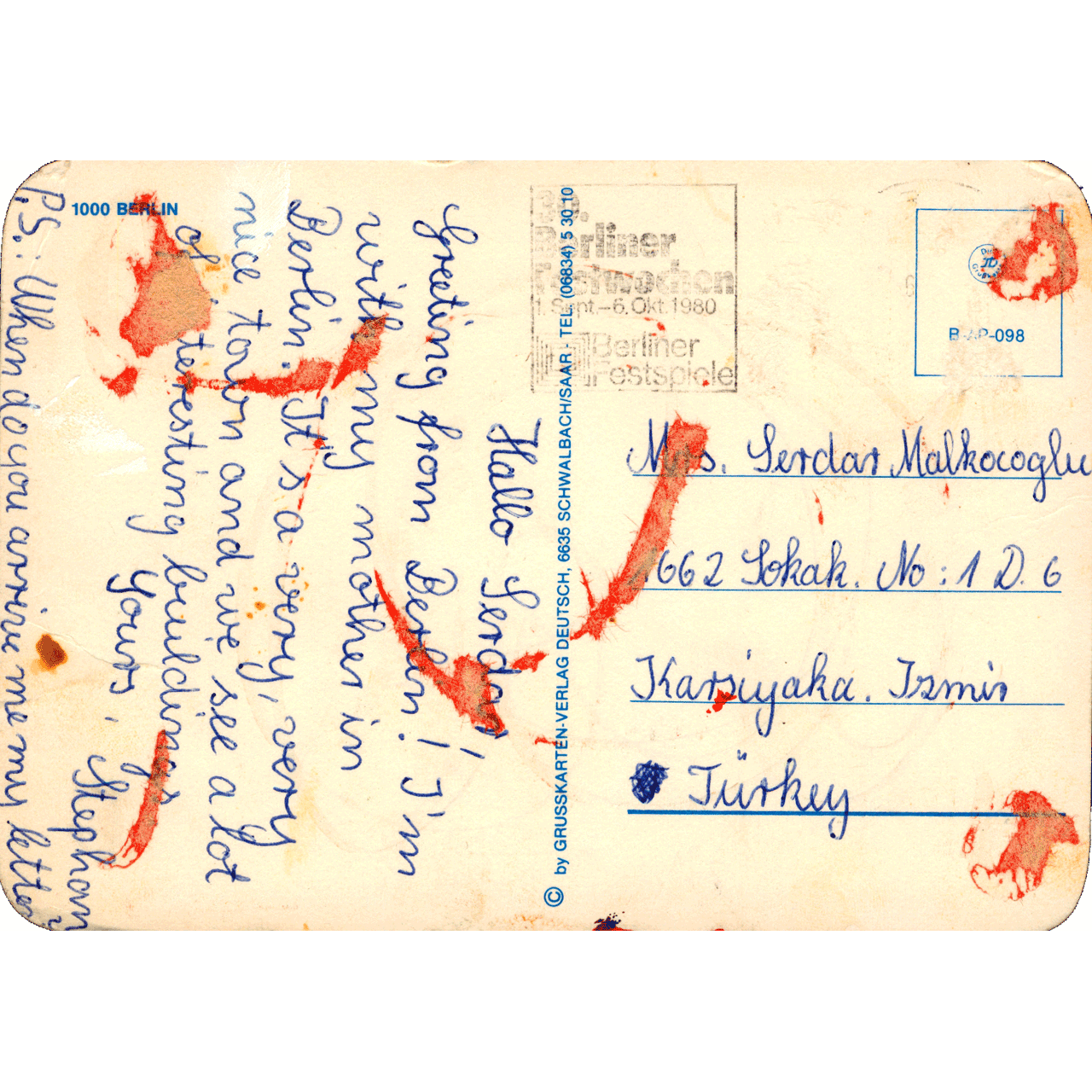 Skeletim Postcard Series by Tim Armstrong 