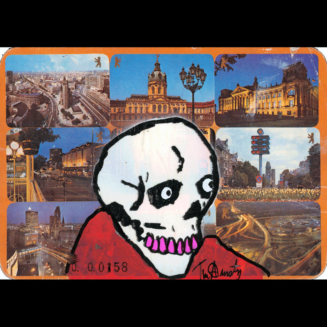 Skeletim Postcard Series by Tim Armstrong 