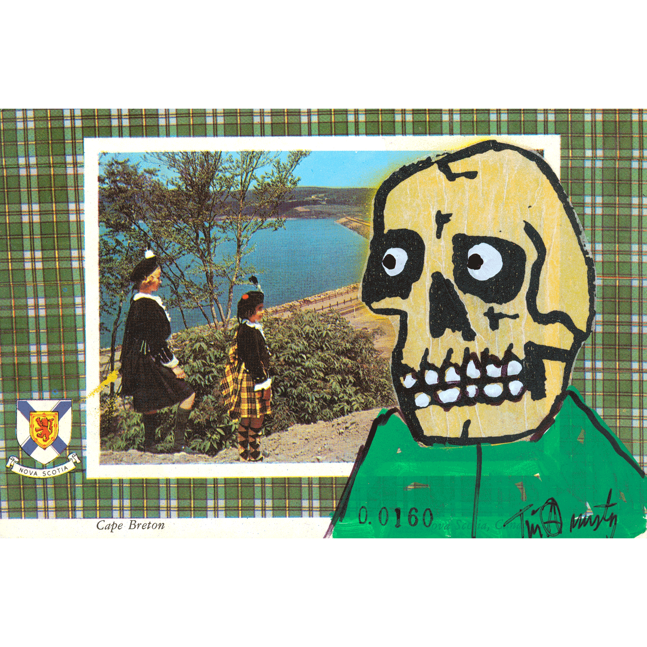 Skeletim Postcard Series by Tim Armstrong 