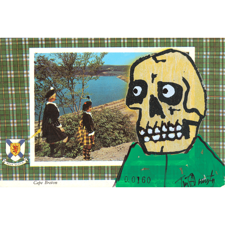 Skeletim Postcard Series by Tim Armstrong 