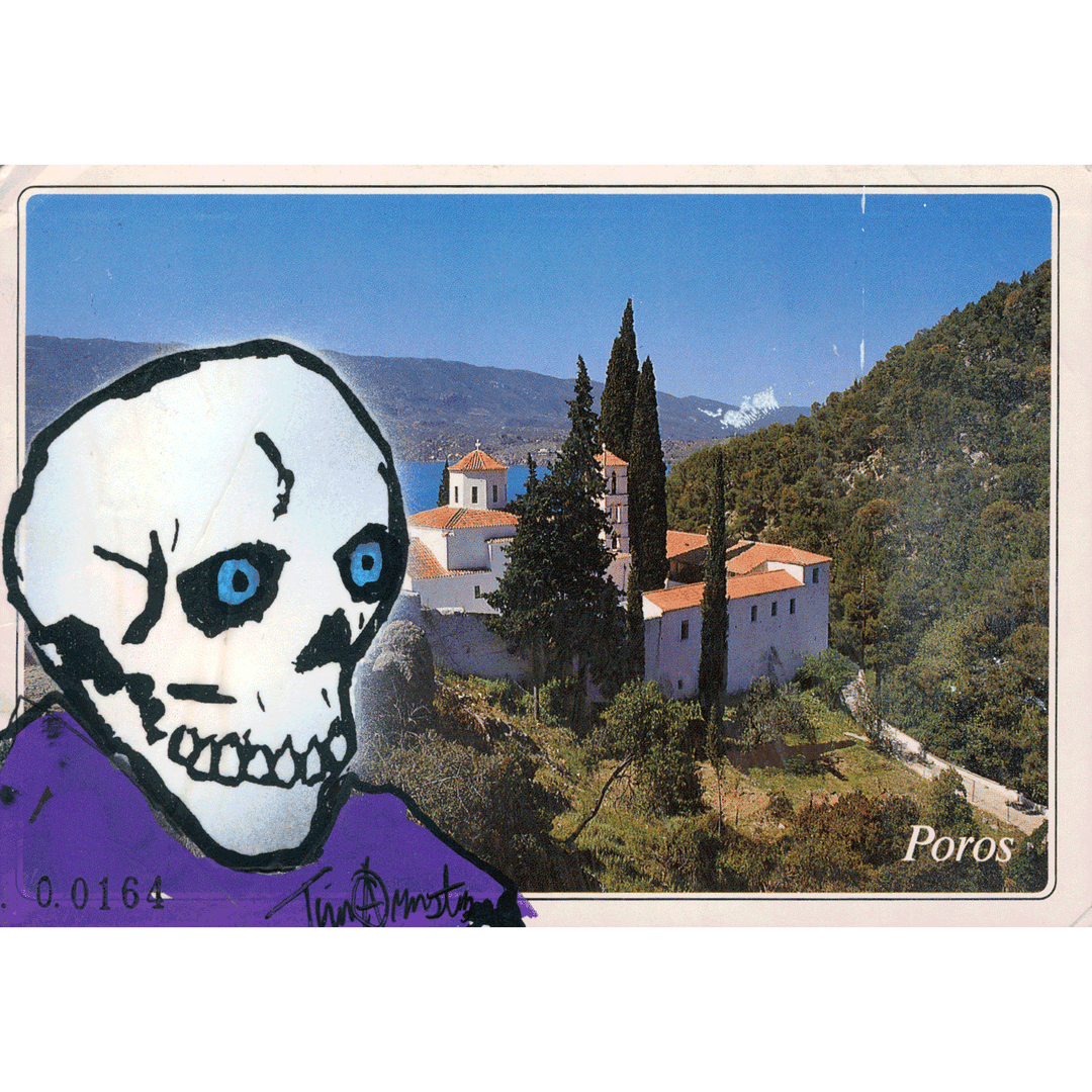 Skeletim Postcard Series by Tim Armstrong 
