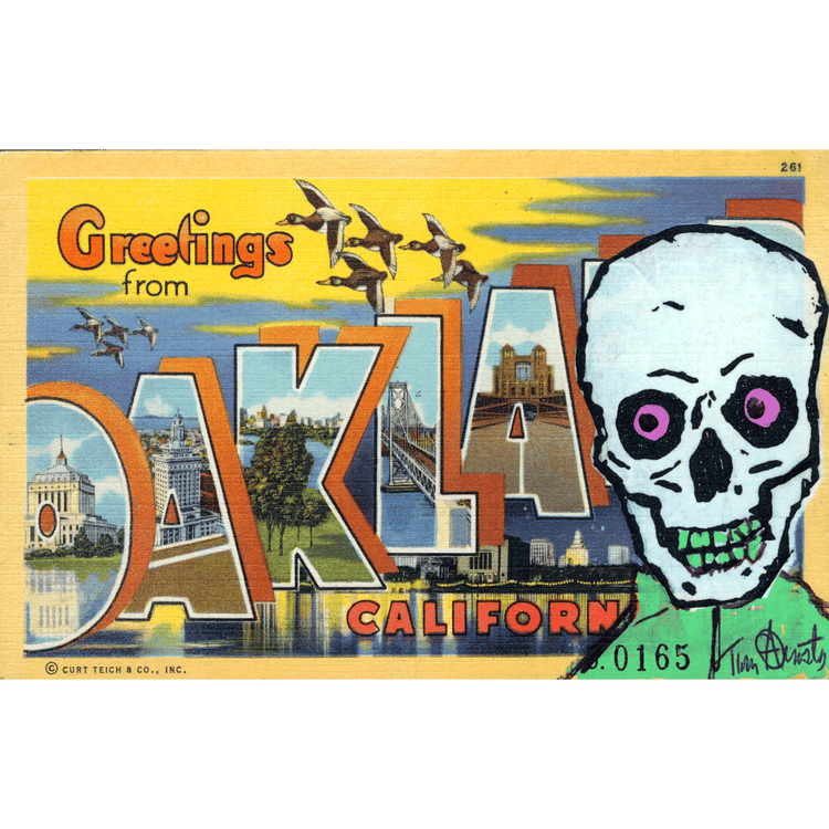 Skeletim Postcard Series by Tim Armstrong 