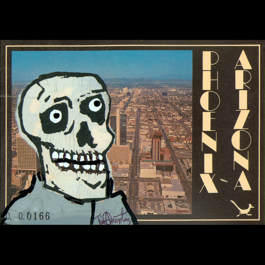 Skeletim Postcard Series by Tim Armstrong 
