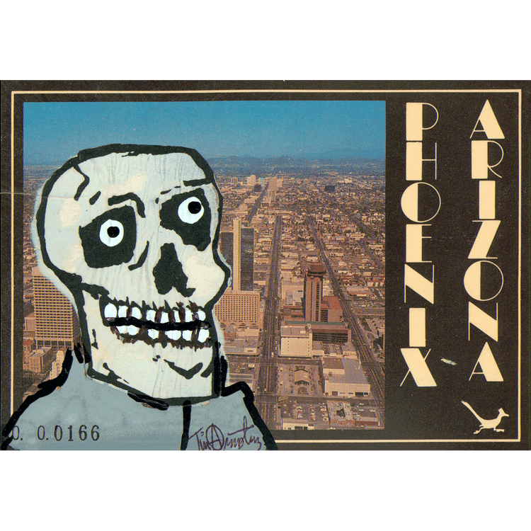 Skeletim Postcard Series by Tim Armstrong 