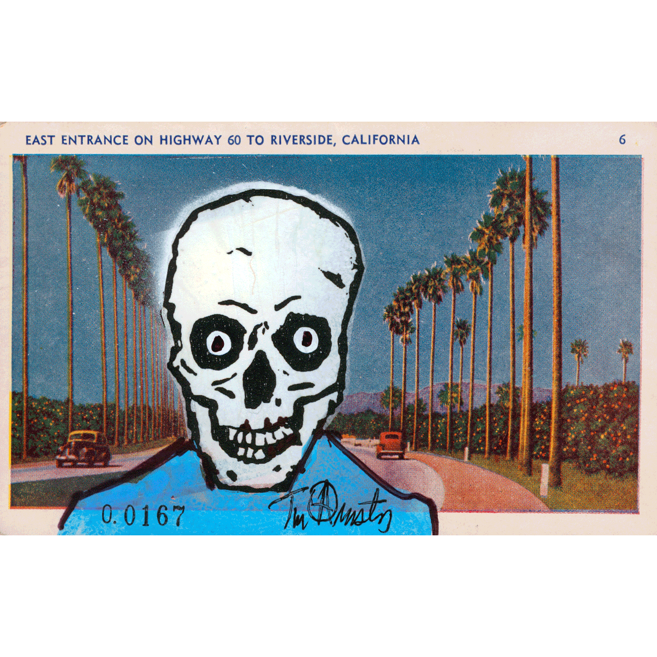 Skeletim Postcard Series by Tim Armstrong 