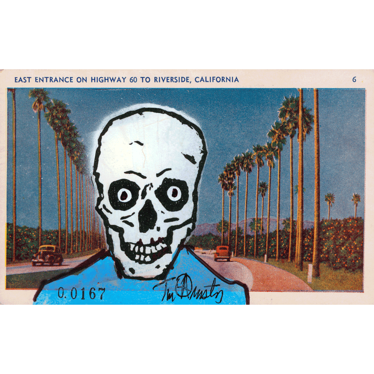 Skeletim Postcard Series by Tim Armstrong 