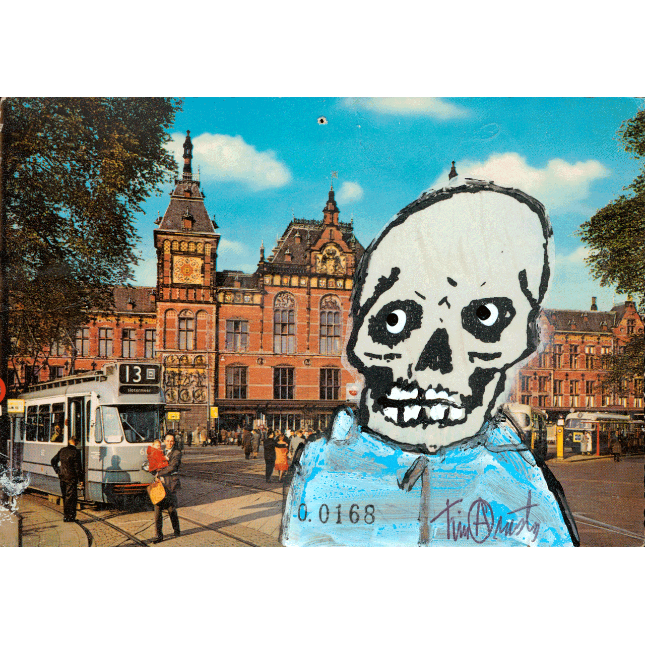 Skeletim Postcard Series by Tim Armstrong 