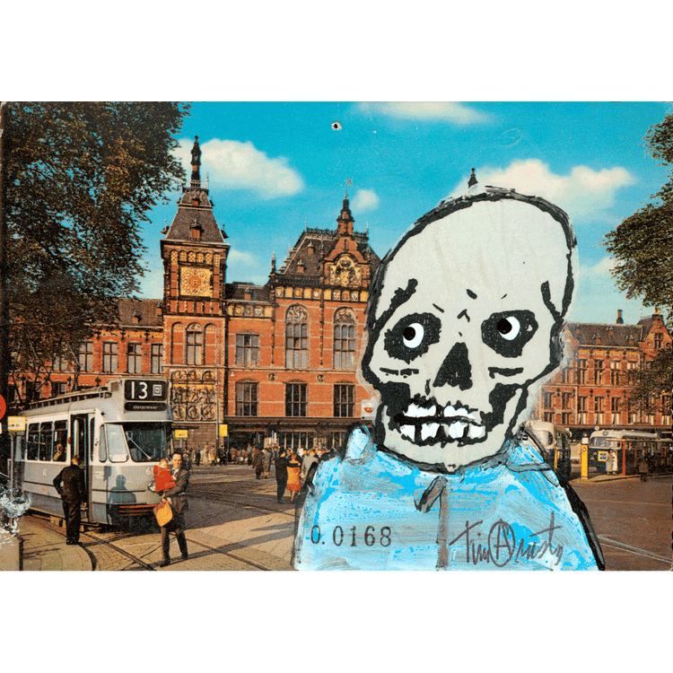 Skeletim Postcard Series by Tim Armstrong 