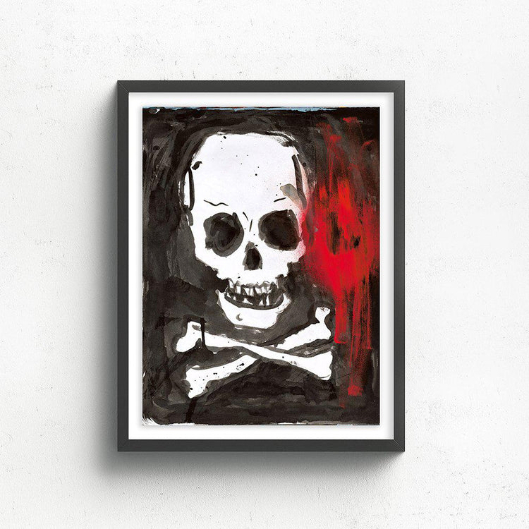 Halloween Skull by Tim Armstrong | Archive | Poster Child Prints