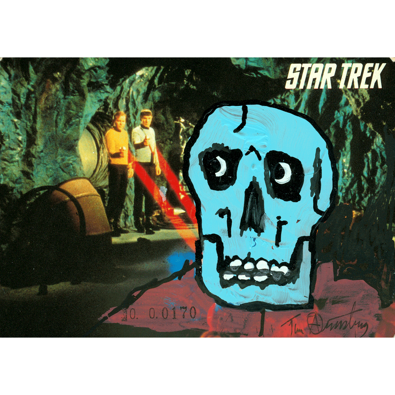 Skeletim Postcard Series by Tim Armstrong 