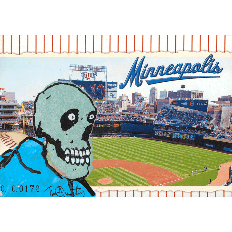 Skeletim Postcard Series by Tim Armstrong 