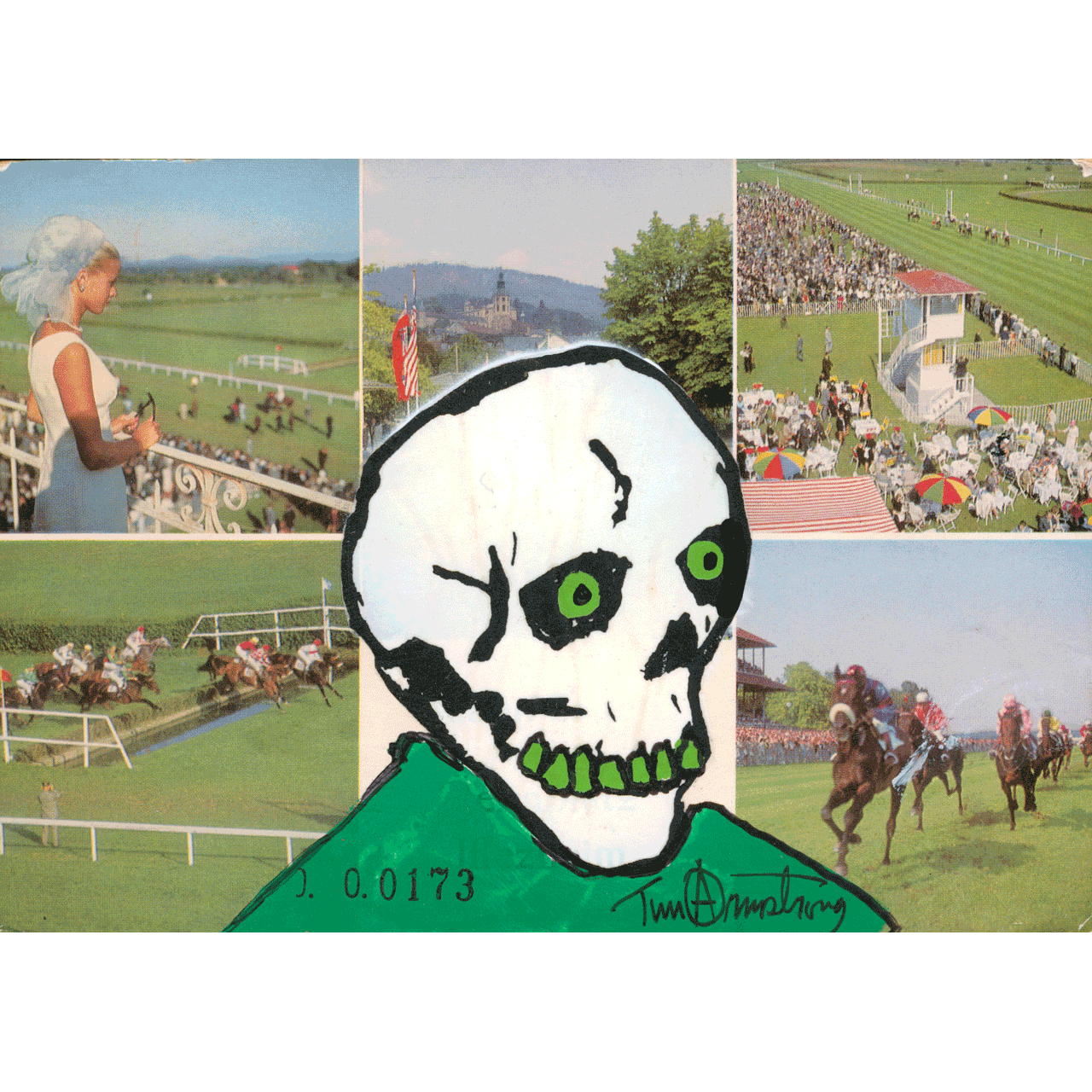 Skeletim Postcard Series by Tim Armstrong 