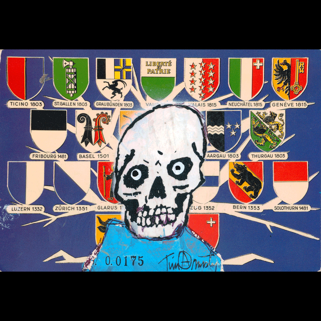 Skeletim Postcard Series by Tim Armstrong 