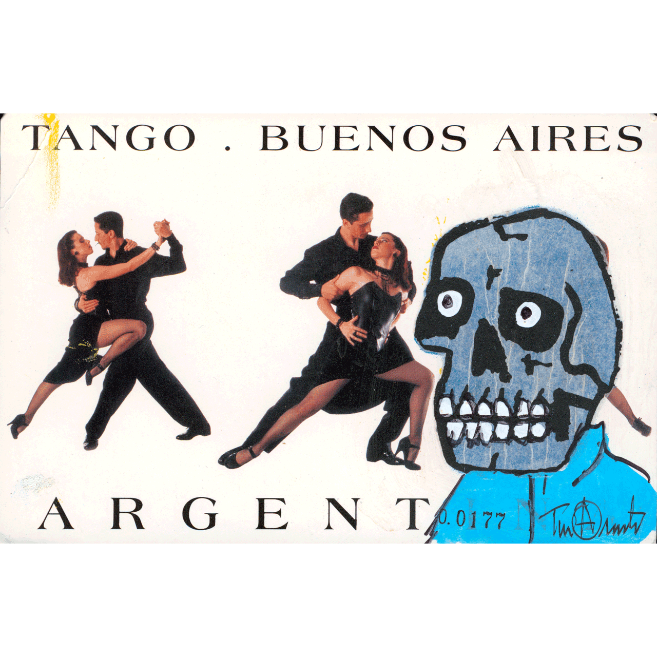 Skeletim Postcard Series by Tim Armstrong 