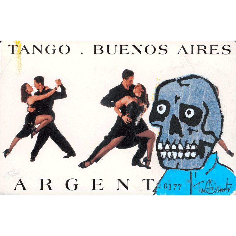 Skeletim Postcard Series by Tim Armstrong 