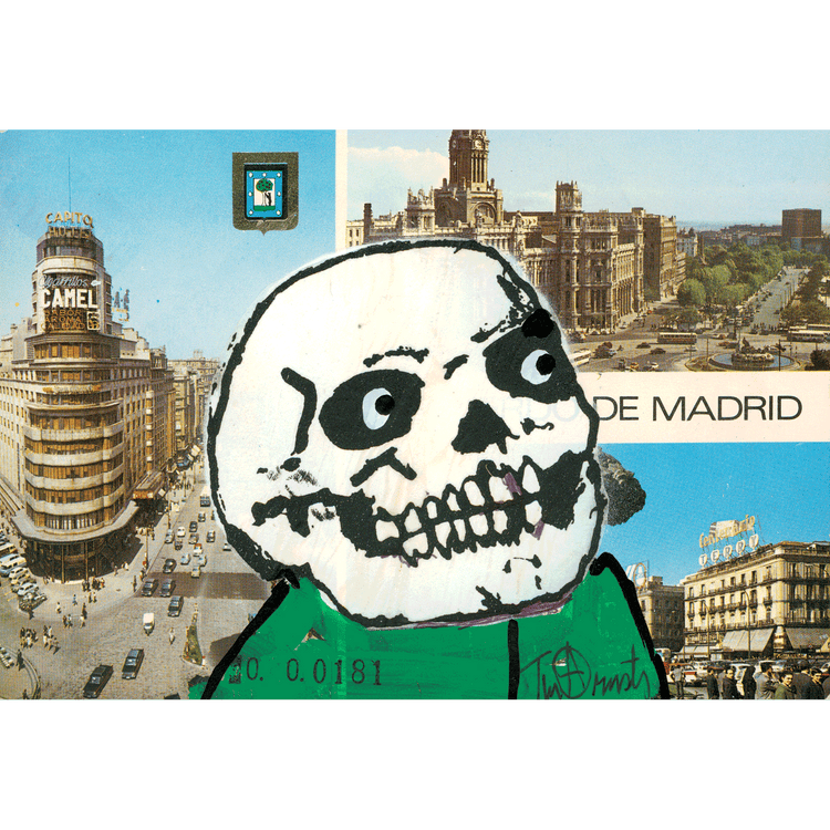 Skeletim Postcard Series by Tim Armstrong 
