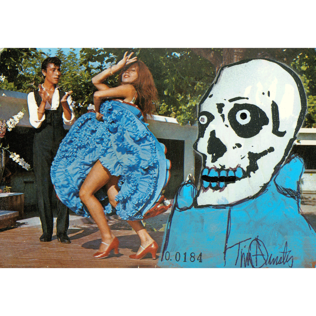 Skeletim Postcard Series by Tim Armstrong 