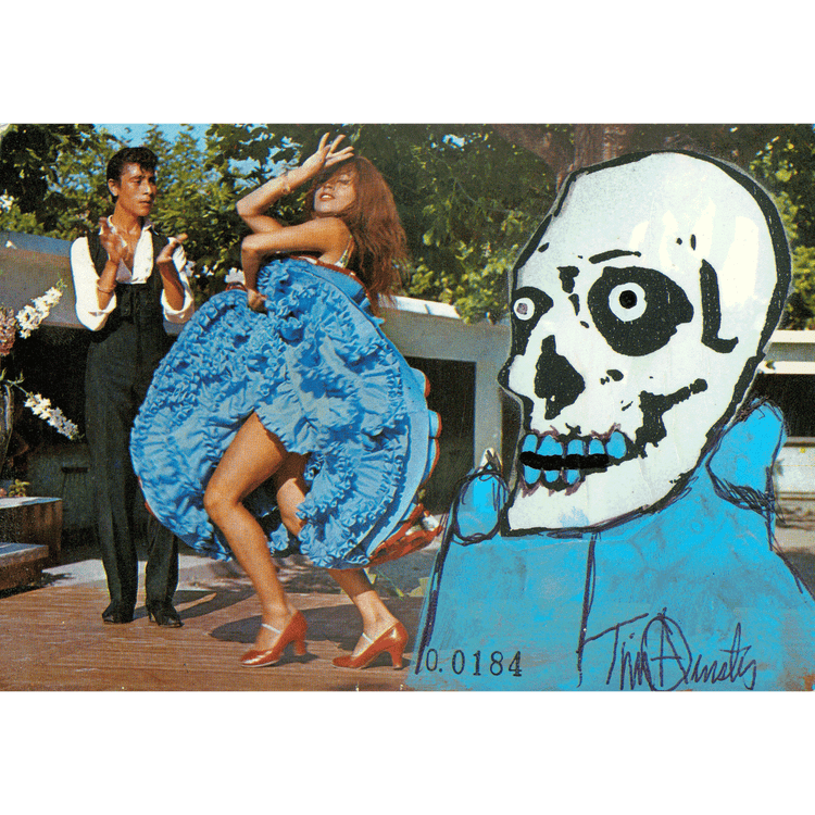 Skeletim Postcard Series by Tim Armstrong 