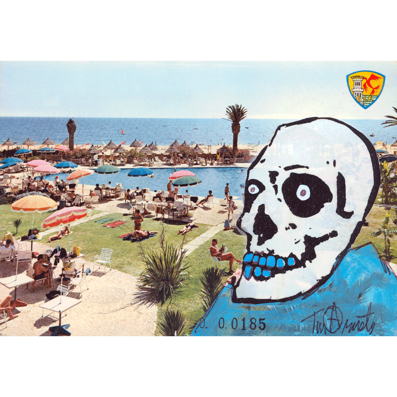 Skeletim Postcard Series by Tim Armstrong 