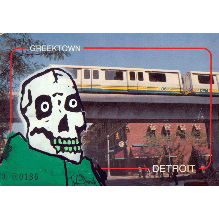 Skeletim Postcard Series by Tim Armstrong 
