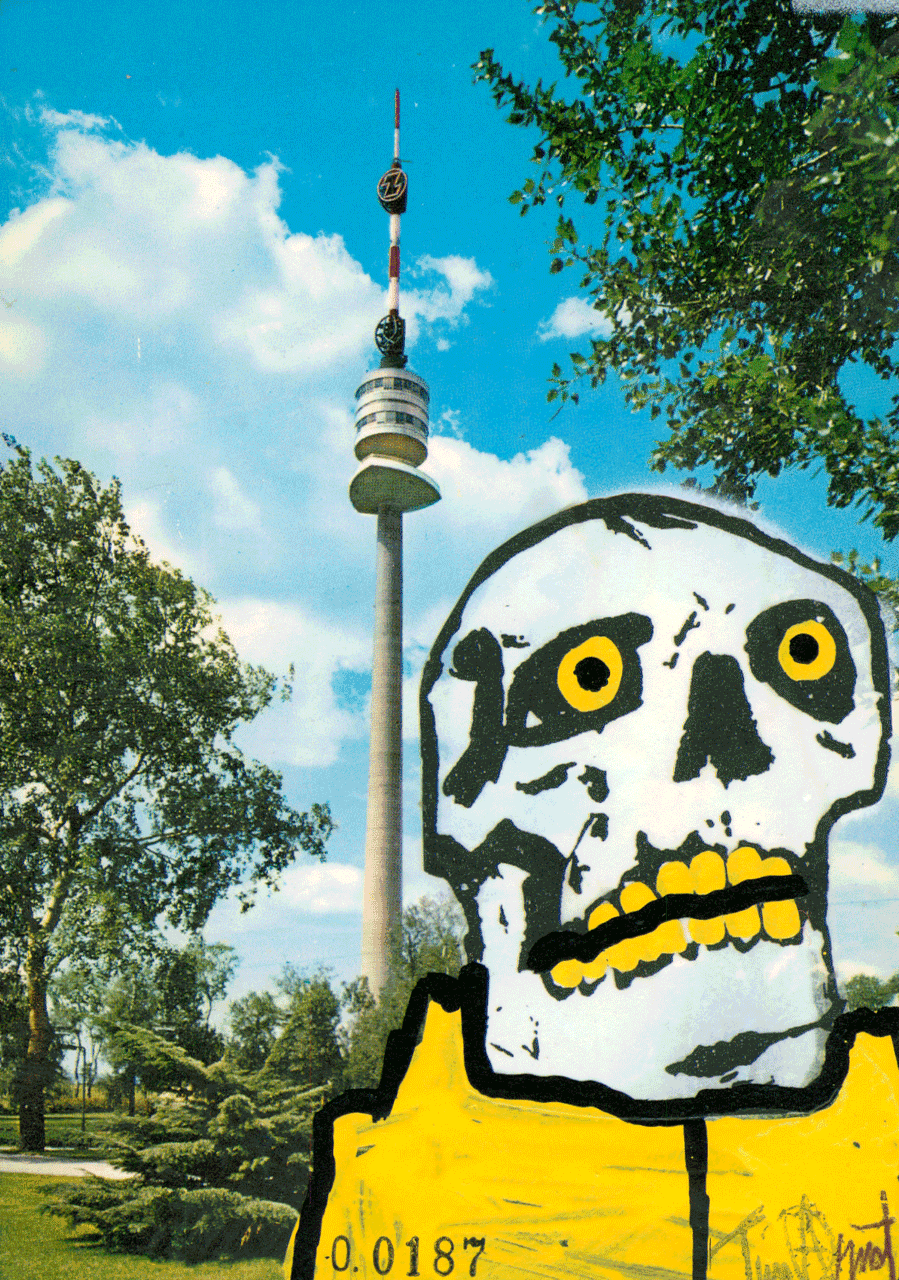 Skeletim Postcard Series by Tim Armstrong 