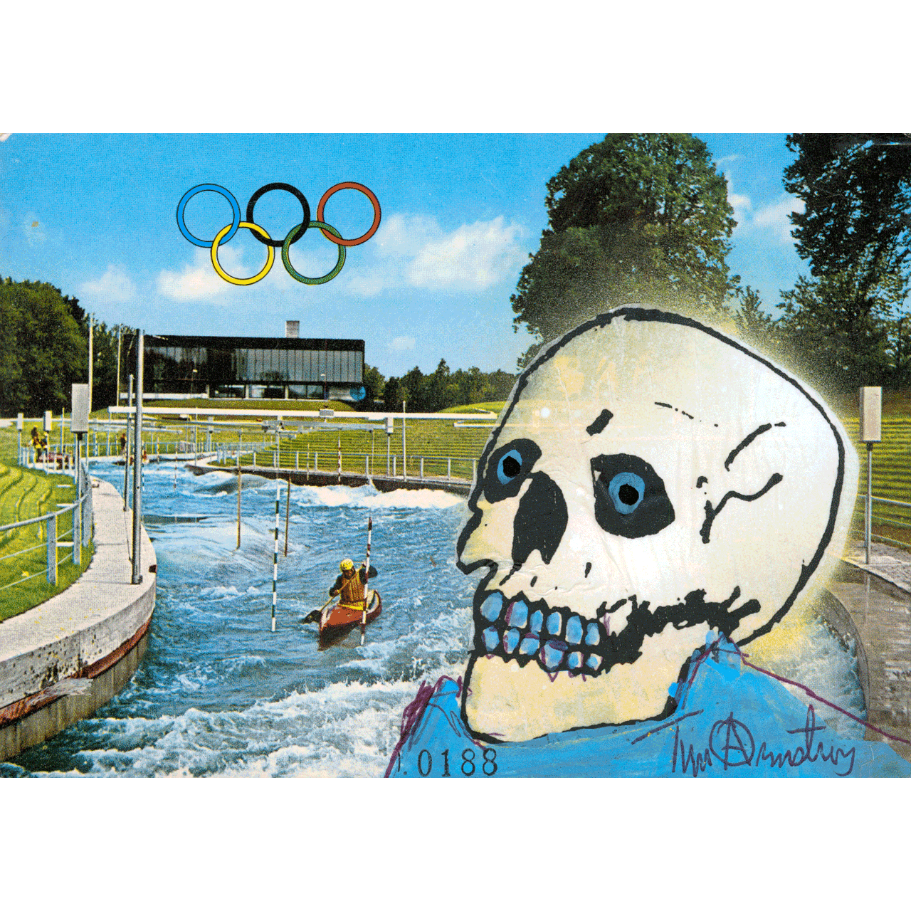 Skeletim Postcard Series by Tim Armstrong 