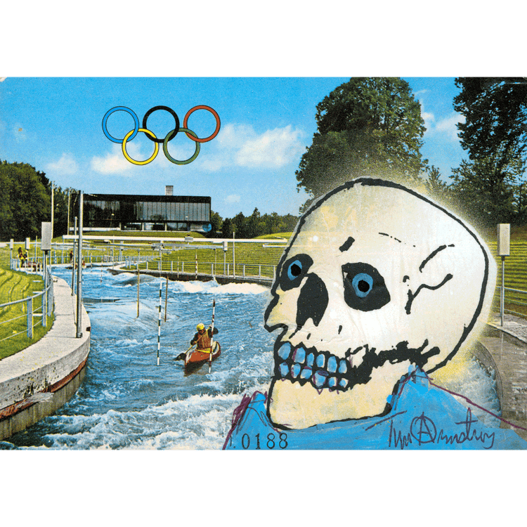 Skeletim Postcard Series by Tim Armstrong 