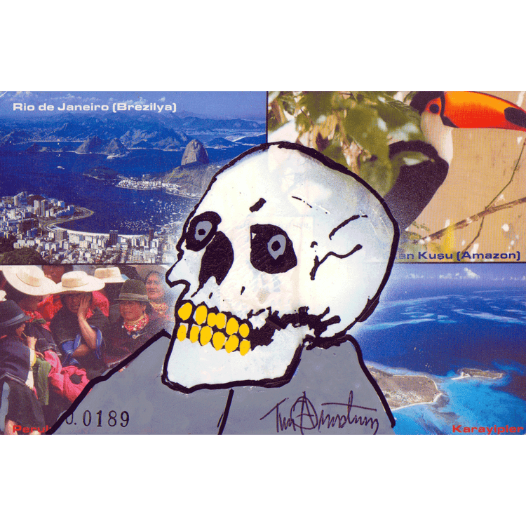 Skeletim Postcard Series by Tim Armstrong 