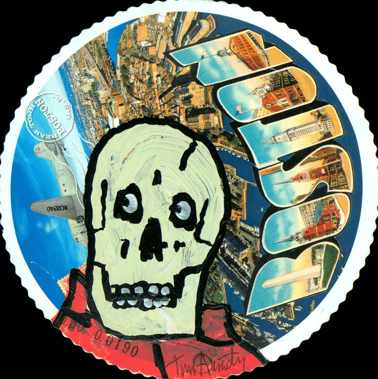 Skeletim Postcard Series by Tim Armstrong 