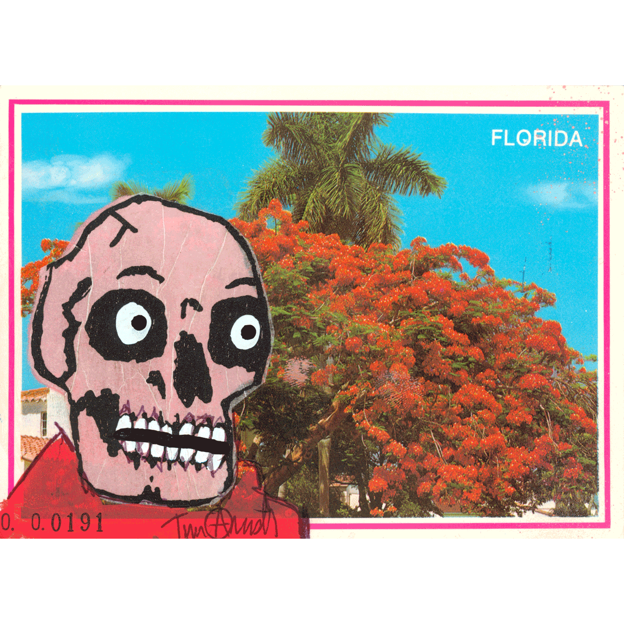 Skeletim Postcard Series by Tim Armstrong 