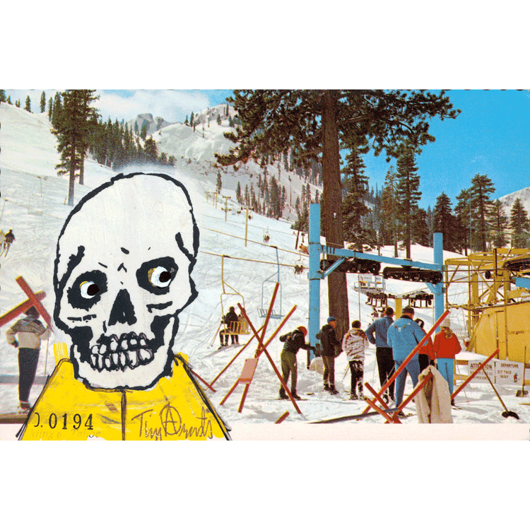 Skeletim Postcard Series by Tim Armstrong 