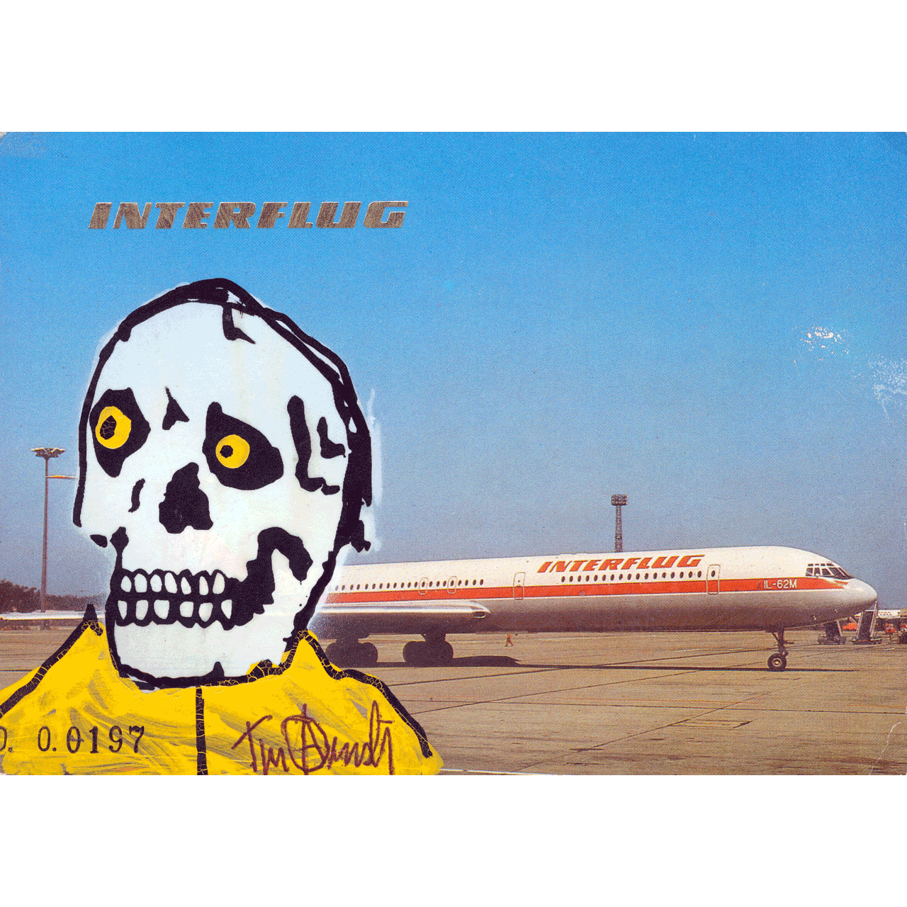 Skeletim Postcard Series by Tim Armstrong 