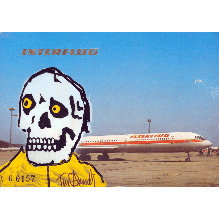 Skeletim Postcard Series by Tim Armstrong 