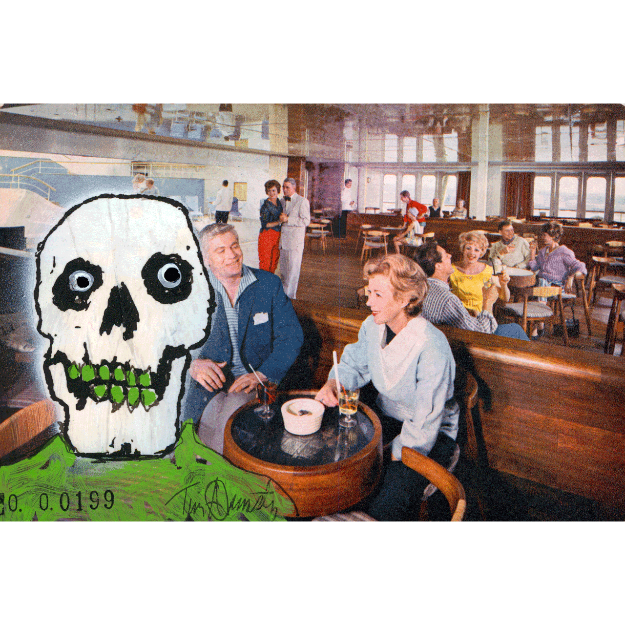 Skeletim Postcard Series by Tim Armstrong 