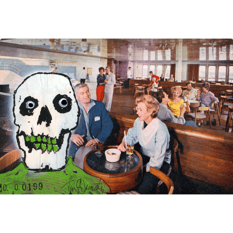 Skeletim Postcard Series by Tim Armstrong 