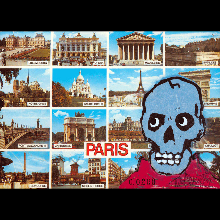Skeletim Postcard Series by Tim Armstrong 