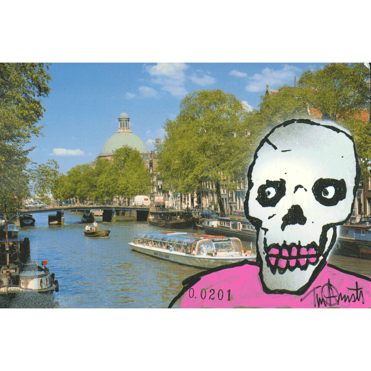 Skeletim Postcard Series by Tim Armstrong 