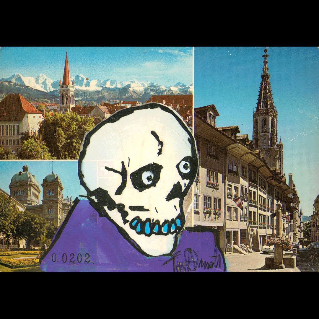 Skeletim Postcard Series by Tim Armstrong 