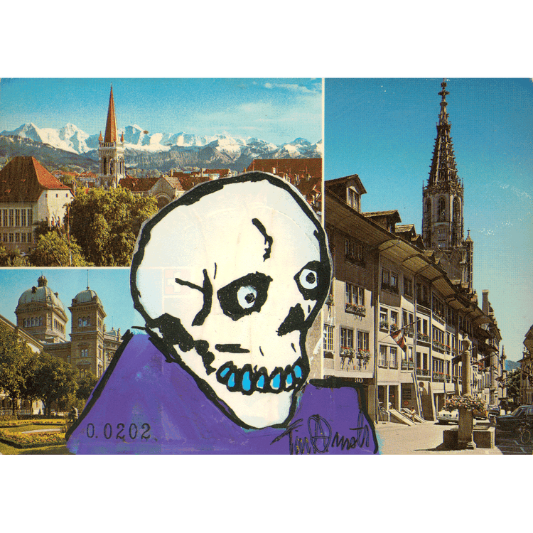 Skeletim Postcard Series by Tim Armstrong 