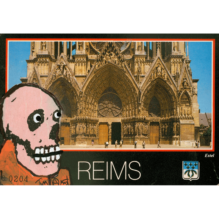 Skeletim Postcard Series by Tim Armstrong 